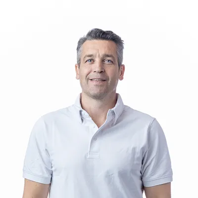 Porträtt av Johan Borres, Försäljningsansvarig för bygghandel, husfabriker och utbildning. Försäljning och teknisk support i Dalarna